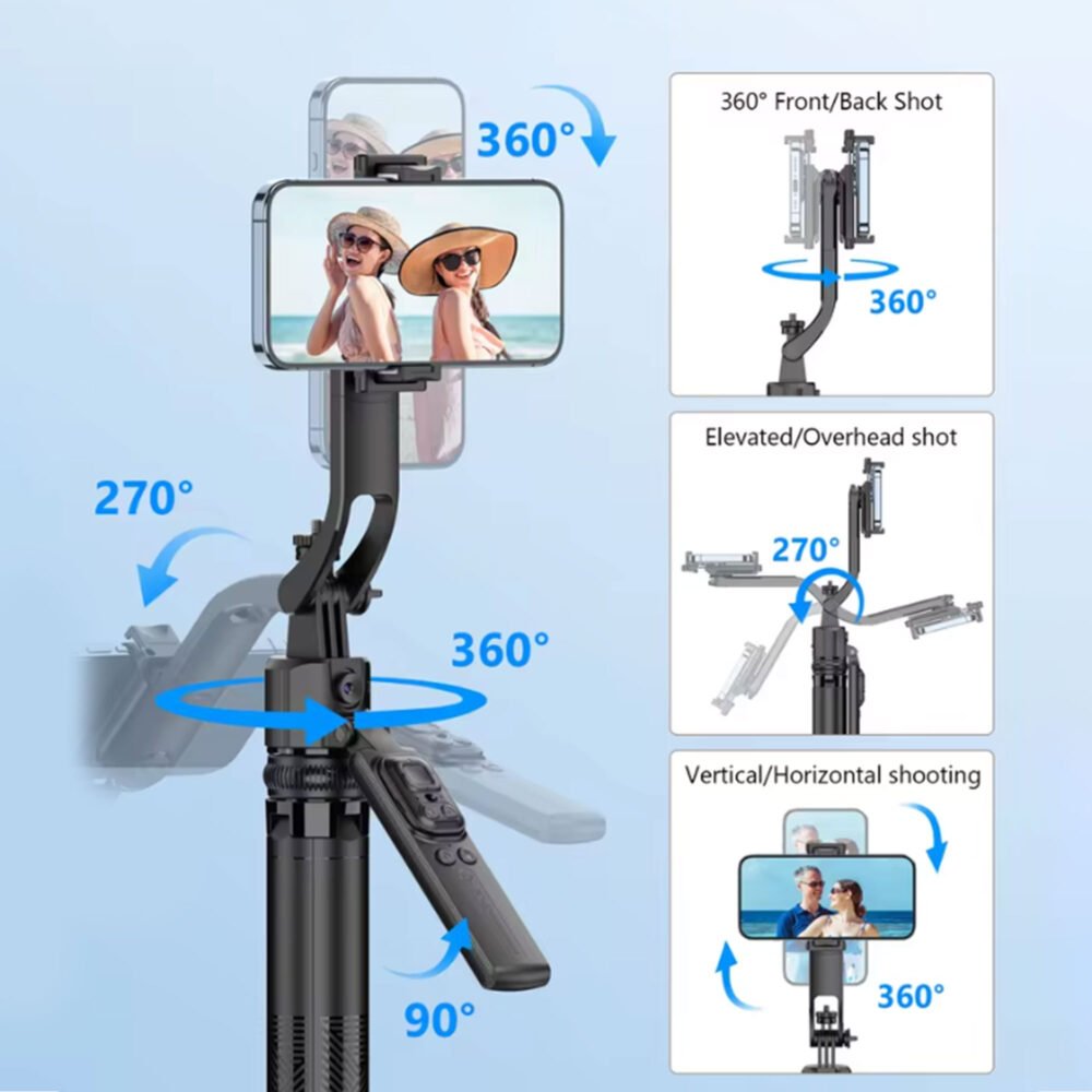 Large 360-degree mobile phone vibration stabilizer 3 7510a087 dd5a 4b18 9b53 57c85097306e