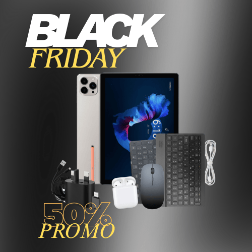 تابلت Ultimate 10 pro بكيبورد و ماوس بلوتوث + مجموعة هدايا 7 balck Friday