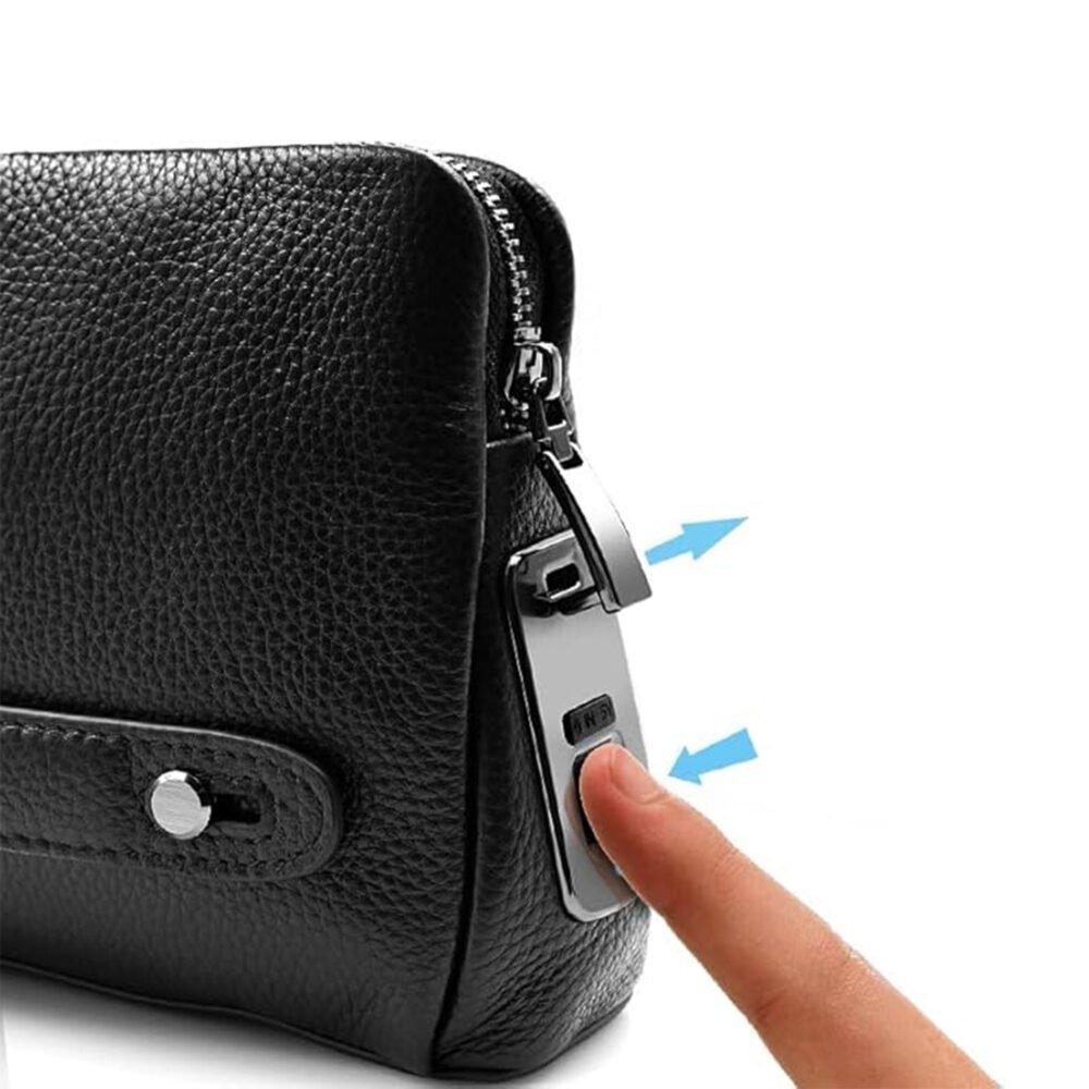 Leather Handbag with Fingerprint Lock in Saudi Arabia: 100% Smart Security & Elegant Style 4 33b250a3 efb8 4241 baa9 b97242ac940f