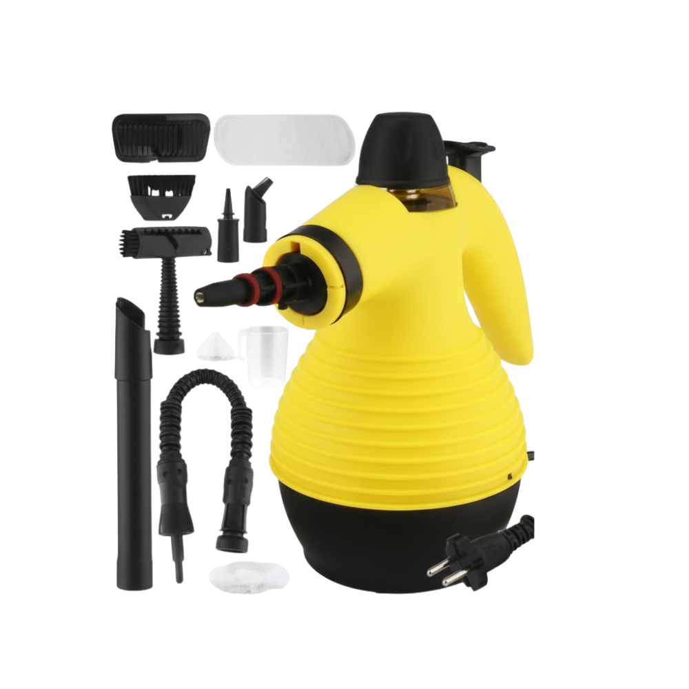 منظف بخار كهربائي Denx عصا ممتدة وممسحة بضمان عامين 2 منظف بخار كهربائي Denx عصا ممتدة وممسحة بضمان عامين