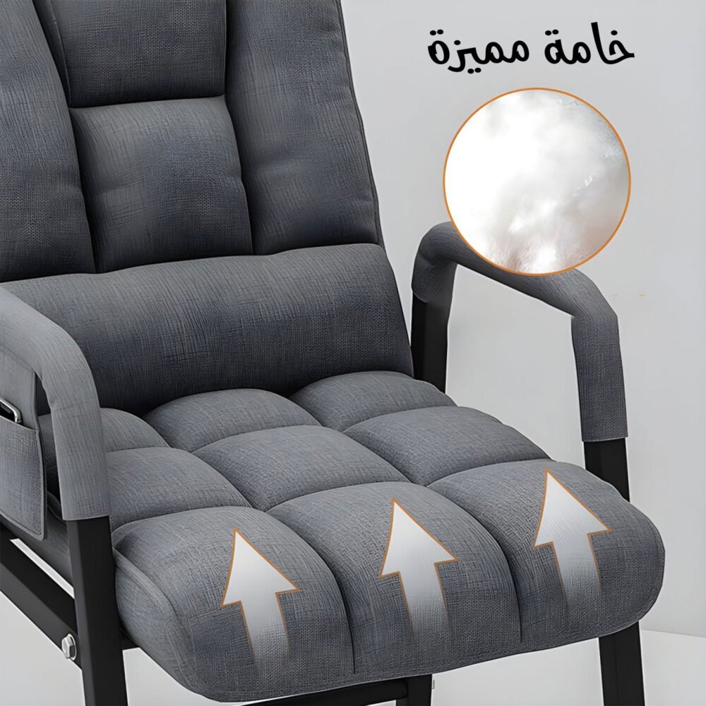 كرسى لغرفة المعيشة مع مسند رجل العملى 5 d2bb2cfb 778d 472b acb3 364cb24ea72b